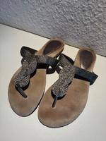 Sandalen braun grau beige Nordrhein-Westfalen - Rheine Vorschau