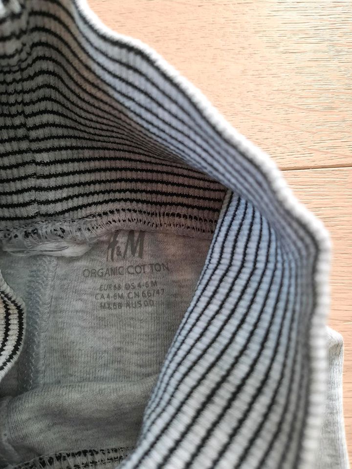 H&M Hosen in 68 blau weiß grau Hose in Nattheim