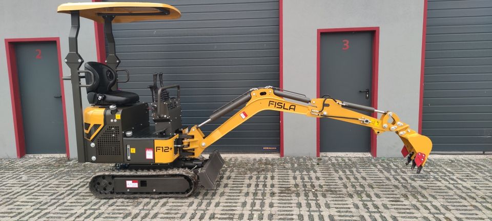 Minibagger Fisla F12+ YANMAR 3TNV70, hydr. verstellbares Fahrwerk in Winsen (Luhe)