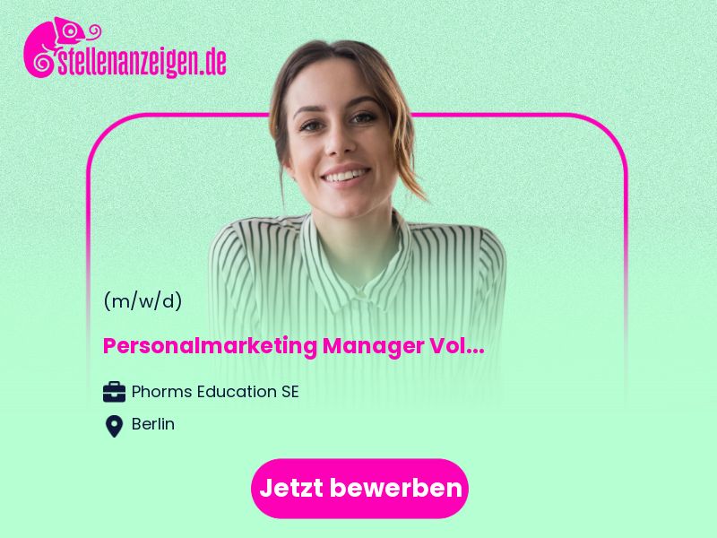 Personalmarketing Manager (all genders) in Berlin