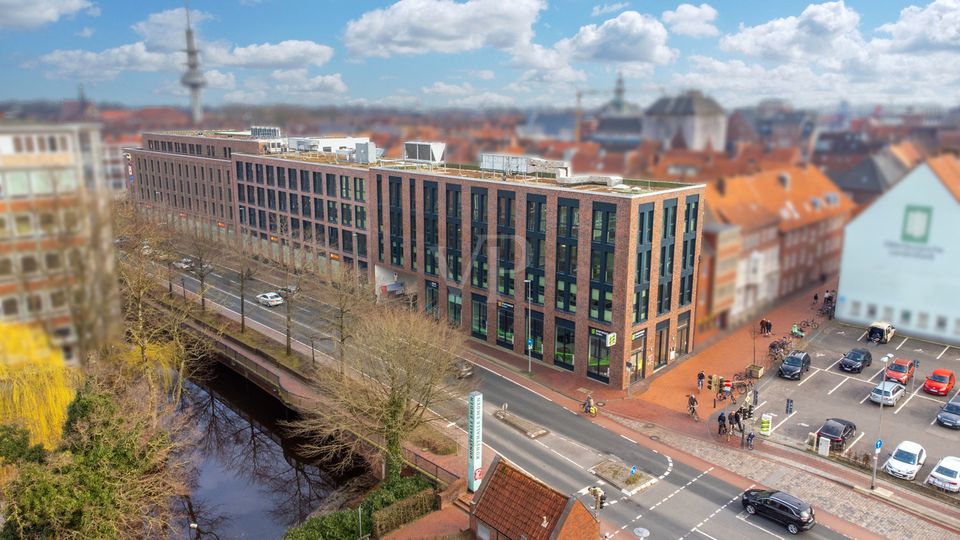 Neutor Arkaden: Exklusiv gestaltbare Büro- und Praxisfläche mit Panoramablick *PROVISIONSFREI* in Emden