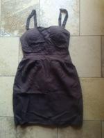 Tolles Coktail Kleid Tally Weijl Leinen Braun Party Beauty Chic Bayern - Gilching Vorschau
