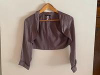 Bolero 36 elegant, Glitzer, taupe, altrosa, Hochzeit, Ball Bayern - Vilshofen an der Donau Vorschau