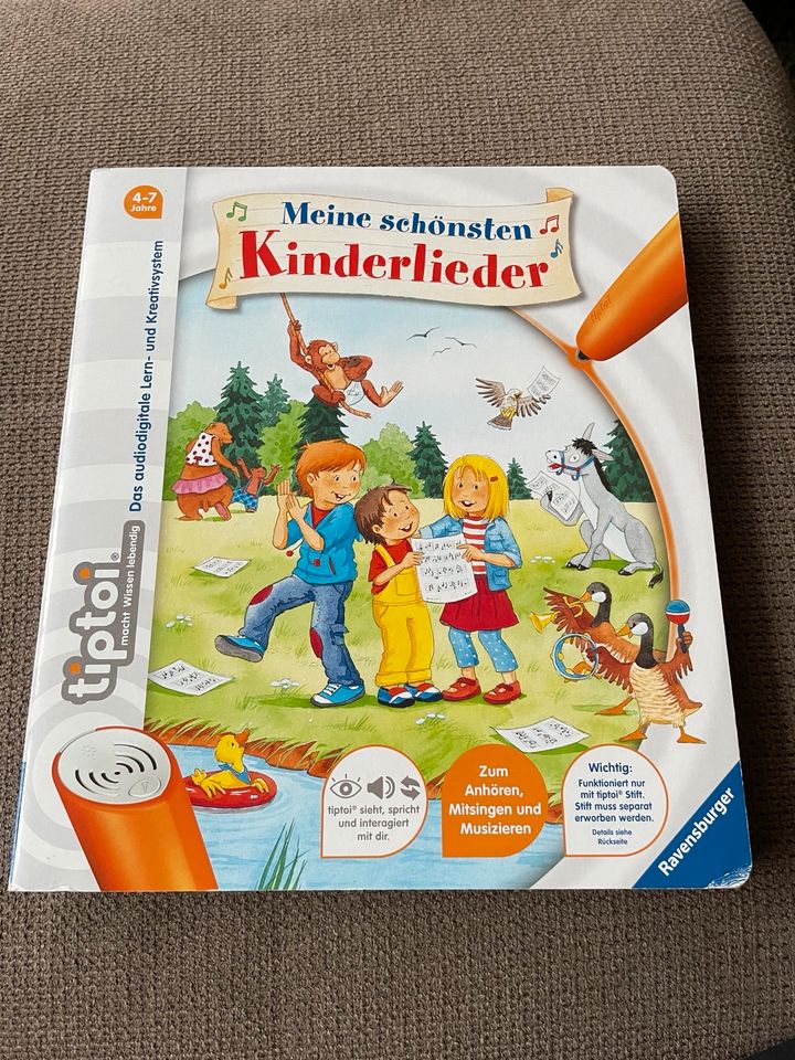 Ravensburger Tip Toi Buch „Meine schönsten Kinderlieder“ in Düsseldorf
