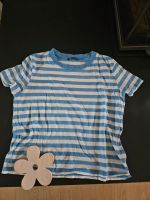 ZARA BASIC Ringelshirt Damen T Shirt Gr. DE 36 M  hellblau-weiß C Rostock - Hohe Düne Vorschau