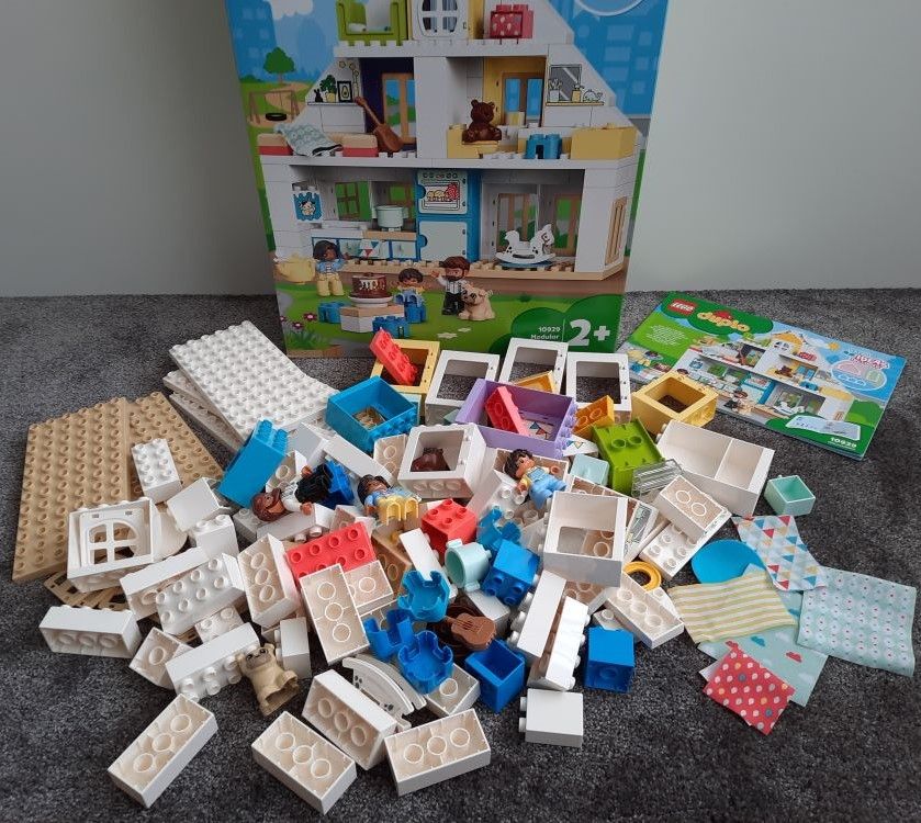 Wie neu: Lego Duplo Unser Wohnhaus Haus 10929 mit Anleitung + OVP in Langen (Hessen)