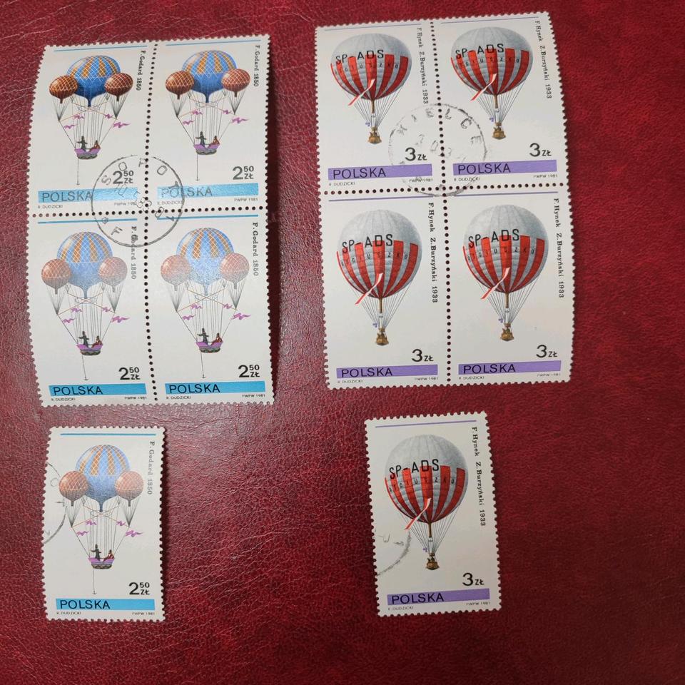 Luftfahrt 10 Briefmarken Polska incl.Versand in Deutschland in Salzhausen
