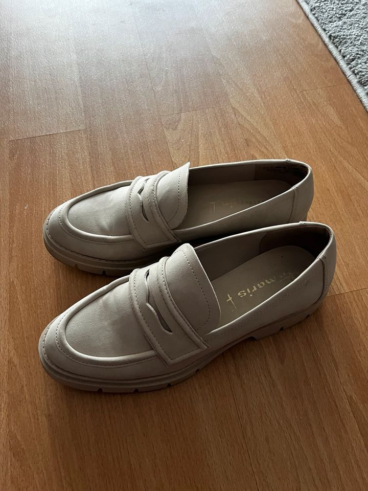 Tamaris Loafer Slipper Beige 40 in München