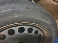 4x Stahlfelgen 205 /55 R16 mit Radkappen original VW Hessen - Breuna Vorschau