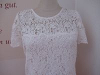 ORSAY Bluse Shirt Gr. 36 T-Shirt offwhite grobe Spitze neuwertig Niedersachsen - Varel Vorschau