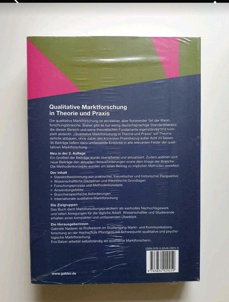 NEU OVP Qualitative Marktforschung in Theorie Praxis Grundlagen in München