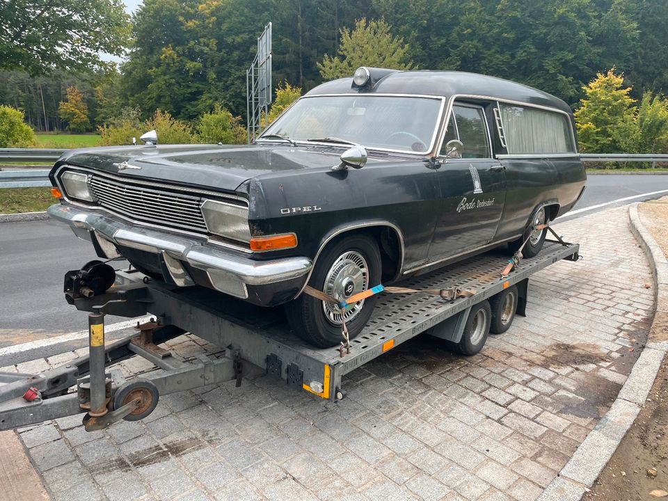 Opel Kapitan Leichenwagen Bastler zum restaurieren Original in Goldkronach
