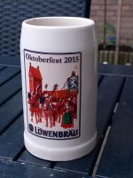 Bierkrug Oktoberfest 2015 Keramik 0,5l Seidel Nordrhein-Westfalen - Langenberg Vorschau