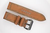 Mays Berlin Lederarmband handmade Braun für Panerai 27/26 Nordrhein-Westfalen - Erkrath Vorschau