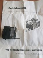 4 DDR Getriebemotoren  15 U/min Modellbahnzubehör VEB Glashütte Mecklenburg-Vorpommern - Wolgast Vorschau