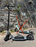 City-Roller Scooter mit Federung & Handbremse Sachsen - Mylau Vorschau