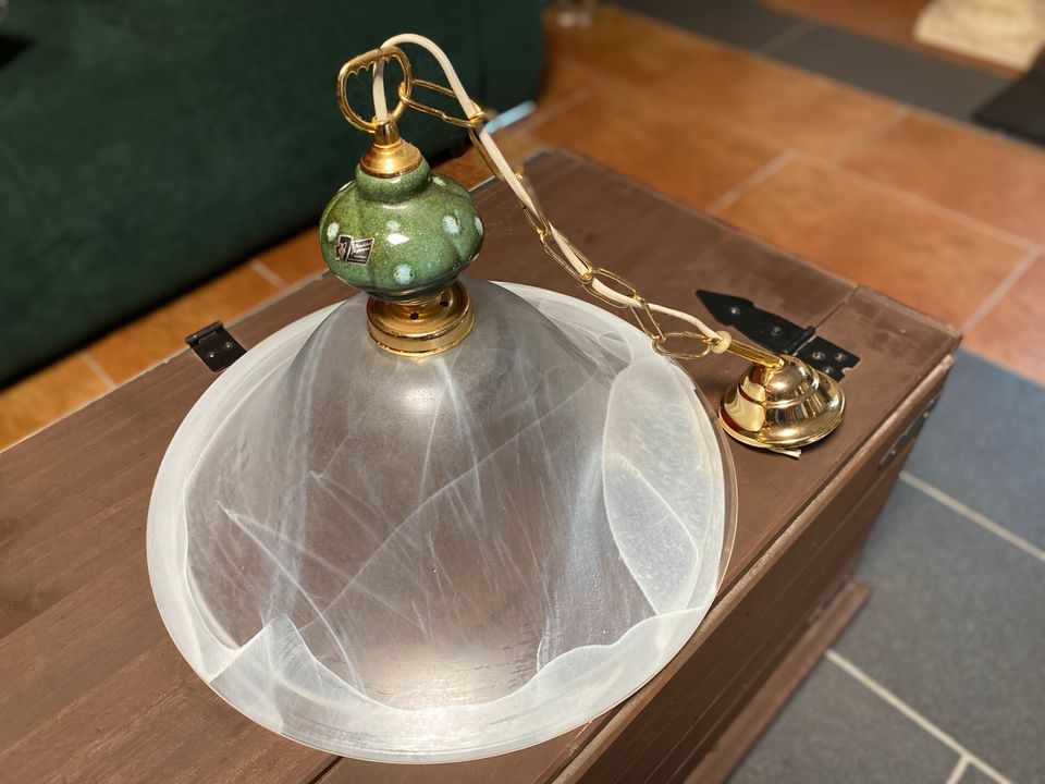 Deckenlampe Pendelleuchte Lampe Silberdiestel in Kloster Lehnin