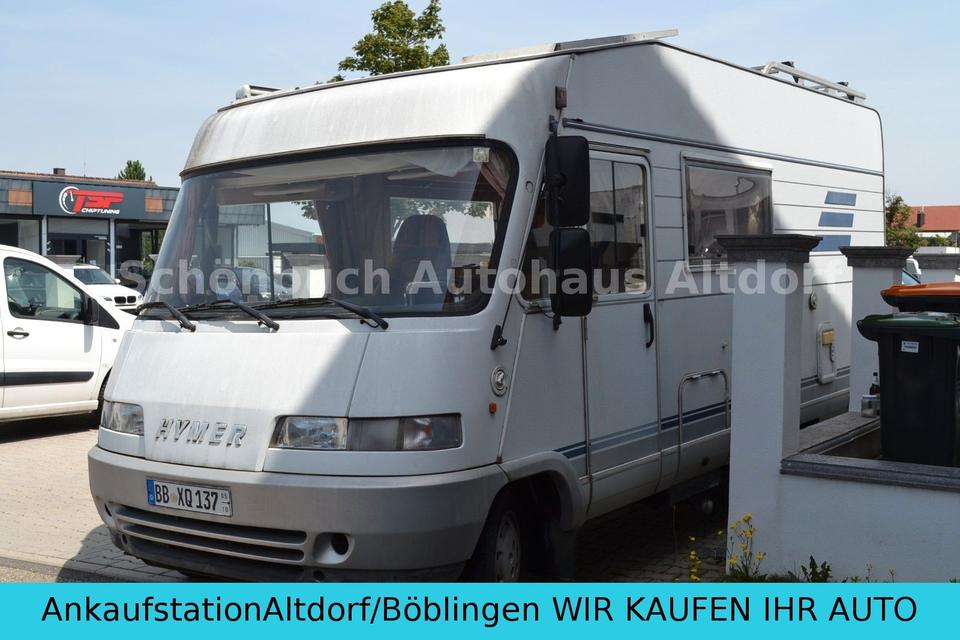 HYMER / ERIBA / HYMERCAR 2,5 Diesel DUSCHE*HERD*112tkm in Altdorf
