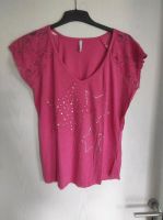 Schönes T-Shirt mit Strasssteinen rosa Größe L Hessen - Elz Vorschau