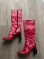 Buffalo Stiefel in Pink! Schlangen Muster gerade Altona - Hamburg Bahrenfeld Vorschau