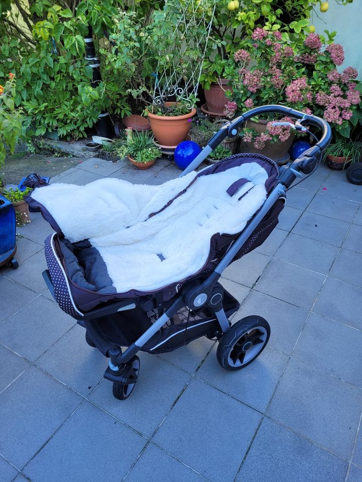 Kinderwagen Teutonia Be You Komplettset gebraucht inkl. Maxi Cosi in Neuss