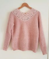 Rosa Pullover / Strickpullover mit Spitze von Vero Moda, Gr. S Nürnberg (Mittelfr) - Mitte Vorschau