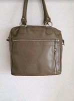 ✅ Ledertasche Sticks and Stones neuw. Retro Vintage Schlamm Taupe Nordrhein-Westfalen - Moers Vorschau