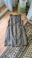 Khaki farbenes ärmelloses Leinenkleid von sixth sense Sachsen-Anhalt - Halle Vorschau