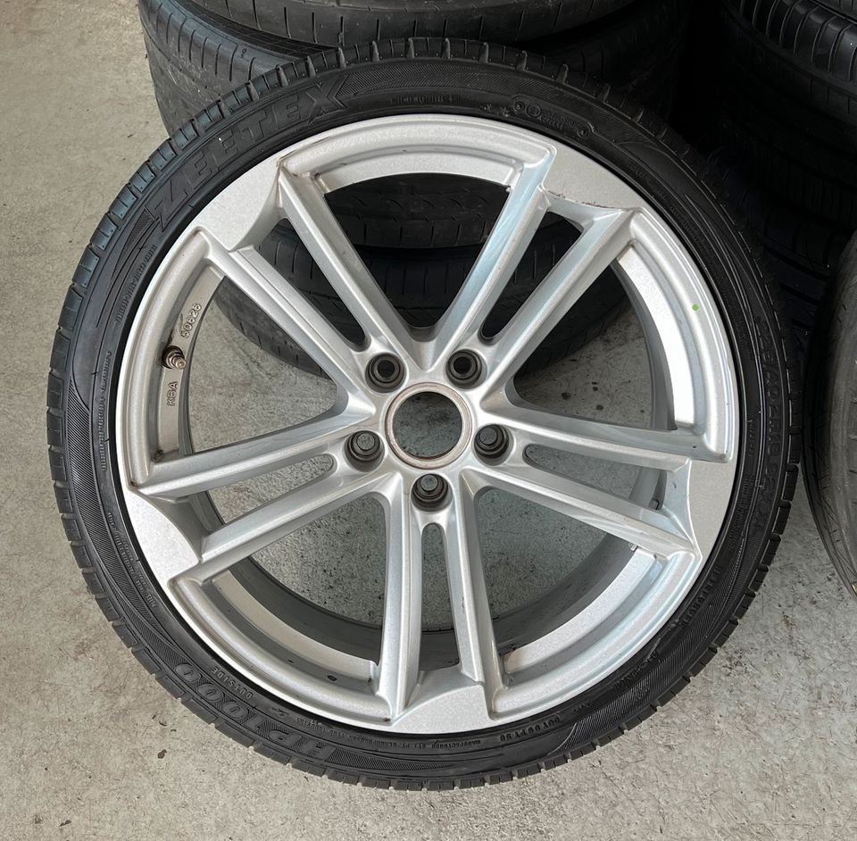 AUDI VW SEAT 18ZOLL 5X112 FELGEN GOLF A3 A4 A6 PASSAT CADDY LEON in Buseck