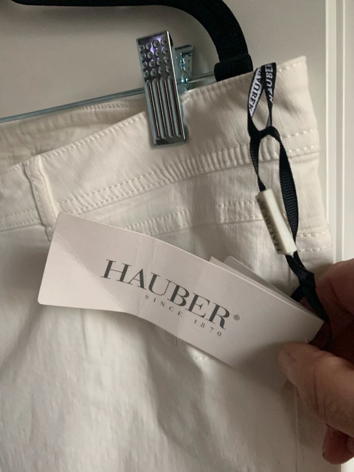 Jeans Hauber 44 cremefarben in Stuttgart