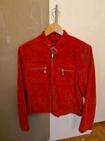 Rote Lederjacke 38 / M  Bikerjacke Nordrhein-Westfalen - Unna Vorschau