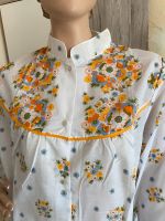 DDR Nachthemd Nachtwäsche Kleid Gr: XXL weiß orange Blumen NEU Thüringen - Camburg Vorschau