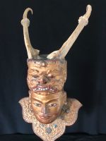 Dämonenkopf Antik Burma Mandalay-Periode München - Bogenhausen Vorschau