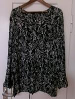 Ulla Popken,Longshirt schwarz/weiss Gr.46/48 Hessen - Ober-Ramstadt Vorschau