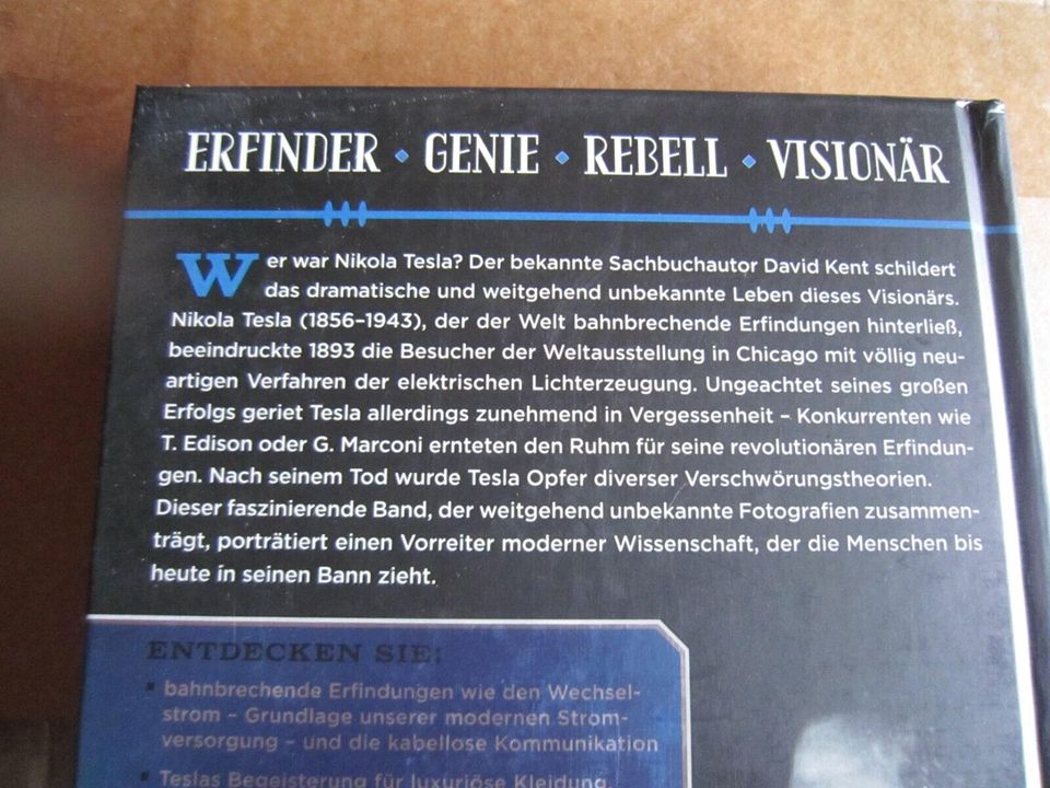 Tesla Blu-Ray Buch Nikola Tesla Buch Film Tesla in Bischofsheim