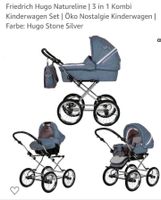 Baby Kinderwagen Set 3in1 Sportkarre Autositz Babywanne Blau Retr Schleswig-Holstein - Großsolt Vorschau