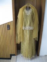 3-teiliges indisches Kleid, Abendkleid Goldtöne Rheinland-Pfalz - Saffig Vorschau