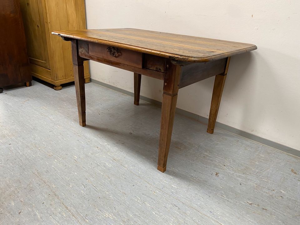 Antik Schreibtisch Schublade Küchentisch alter Tisch Gründerzeit in Völklingen