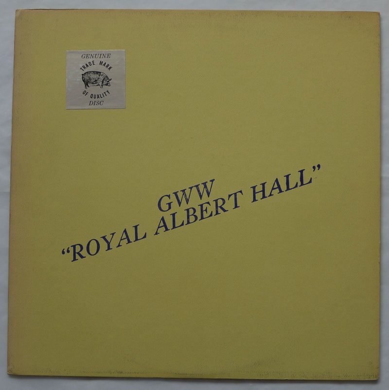 Bob Dylan GWW Royal Albert Hall (TMoQ) LP 1971 in Berlin
