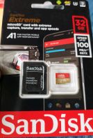 SanDisk Extreme R100/W60 microSDHC 32GB Kit, UHS-I Nordrhein-Westfalen - Krefeld Vorschau