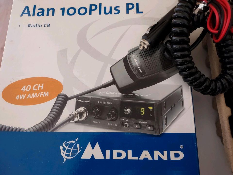 CB Funk Alan 100 plus PL 40CH 4w AM/FM in Neudenau 