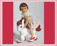 DDR Ari Puppe Püppchen 60er Jahre + Polly Pocket Pferd Puppenhaus Hannover - Vahrenwald-List Vorschau