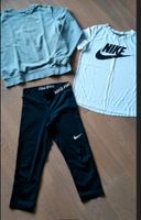 Nike Sweatshirt M grau, T-Shirt S ,  Capri Leggings M Niedersachsen - Melle Vorschau