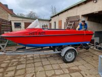 Kleines Angelboot incl.Trailer zu verkaufen Mecklenburg-Vorpommern - Zemitz Vorschau