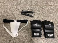 Super Pro MMA Grappling Handschuhe Boxen Set Springseil Unterleib Bayern - Wartenberg Vorschau