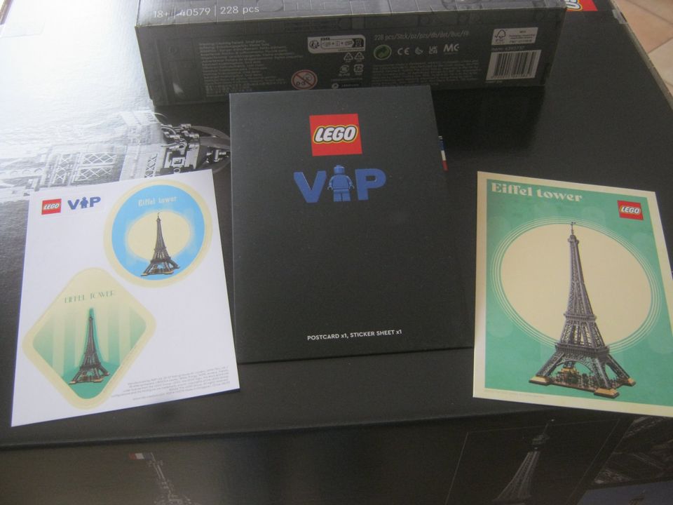 Lego Eiffelturm 10307+ 40579 Eiffel`s Apartment+ VIP Paris-Set in Bochum