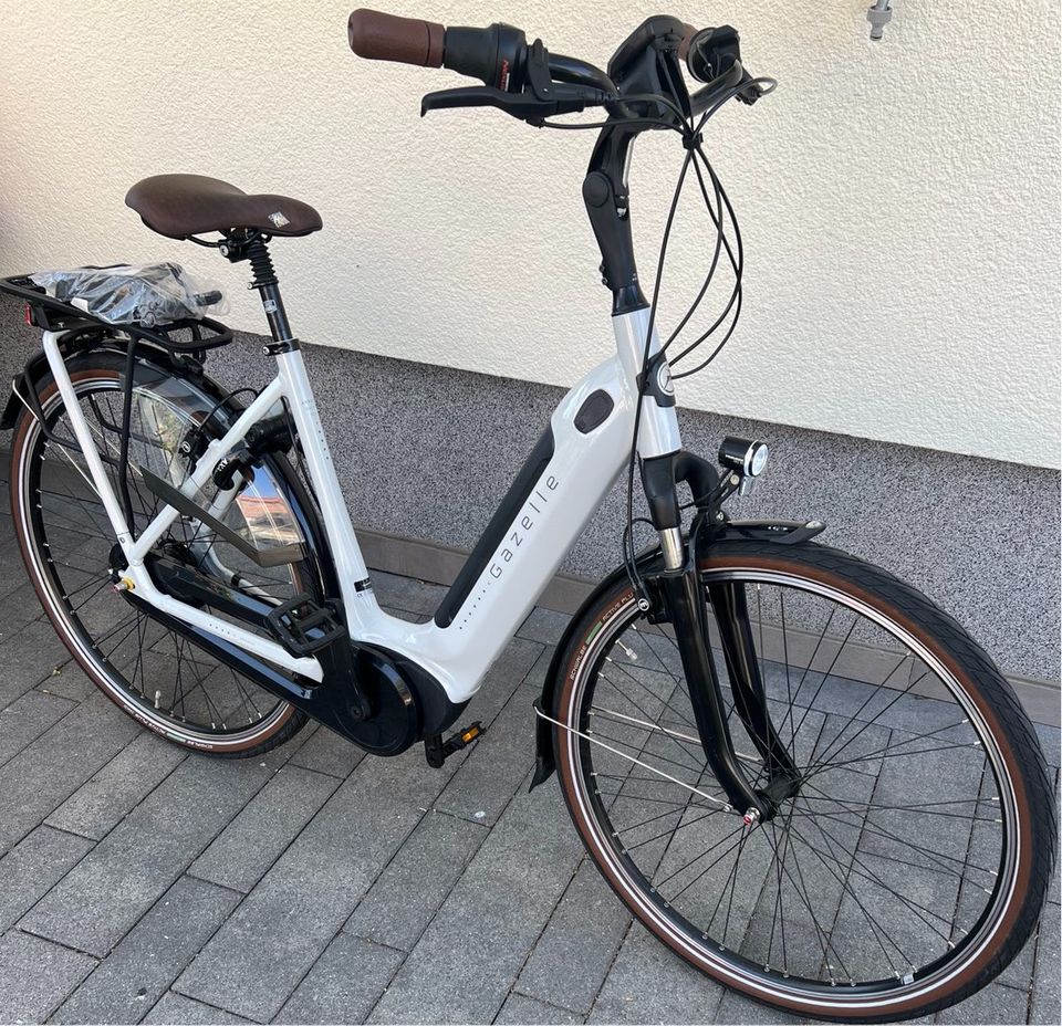 GAZELLE ARROYO C7+ HMB ELITE E BIKE , 50NM, 500WH, RH 53 in Marl