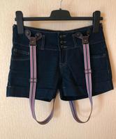 Jeansshort Hosenträger Jeans Short Gr. XS Blind Date Bayern - Grettstadt Vorschau