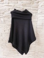 Poncho Strick Überzieher Knitwear grau M Leipzig - Kleinzschocher Vorschau