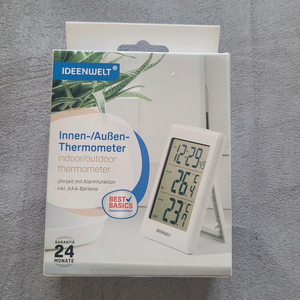 Thermometer NEU OVP Ideenwelt Innenthermometer Außenthermometer in Hamburg